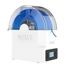 eSUN eBox Lite Uppgraderad 3D-skrivarfilament Torktumlare Låda, Filament Förvaringslåda, Håll Filament Torr Under 3D-utskrift, Kompatibel med PLA, PETG, ABS, TPU, Silke 3D-skrivare Filament, Spole Hållare