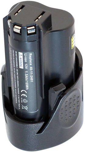 Batteri till MILWAUKEE 12V 1.5Ah LI-ION