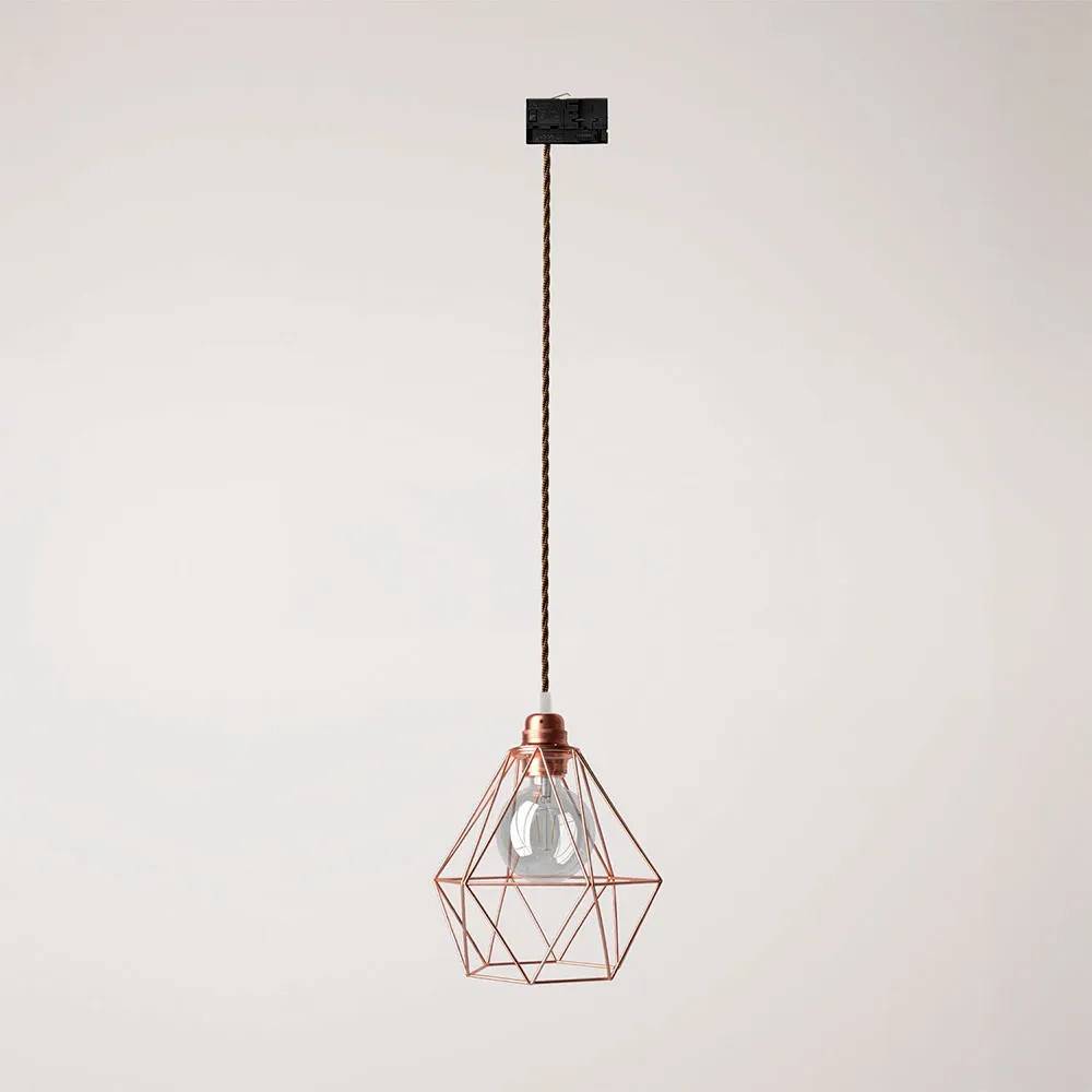 Creative Cables Diamond Cage Track Stucchi Pendellampe