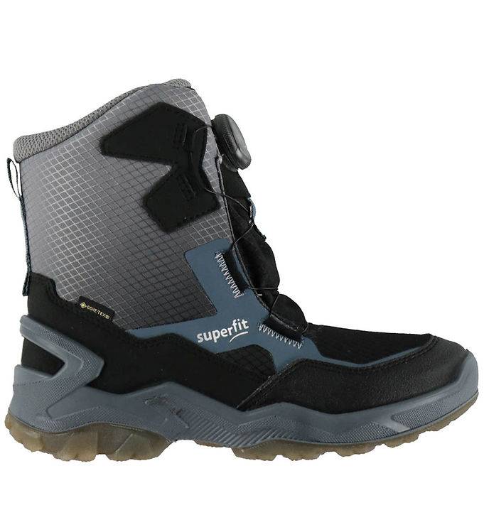 Superfit Vinterstøvler - Jupiter Ice - Black/Blue - Superfit - 42 - Vinterstøvle