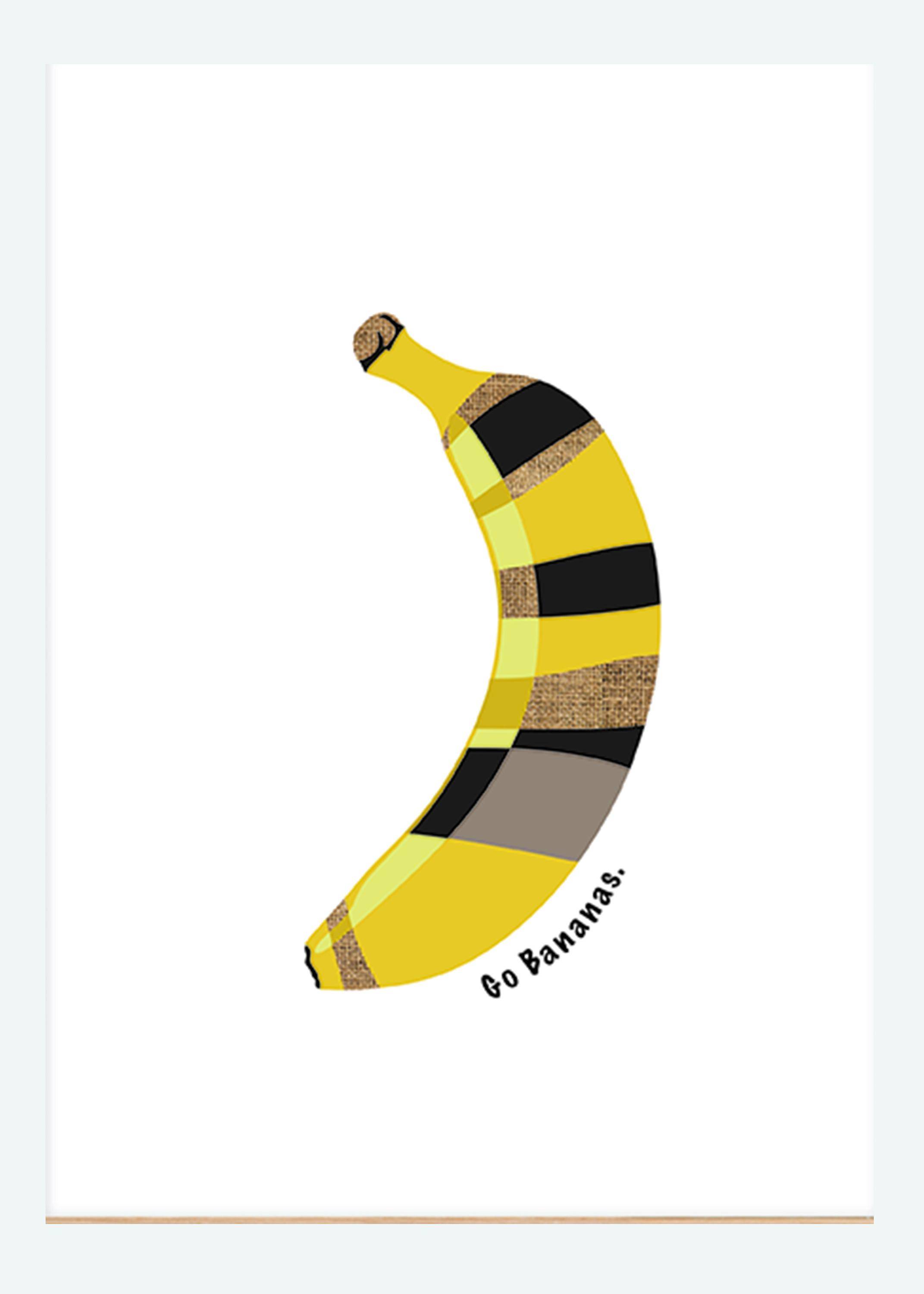 Go Bananas Canvastavla (70x100 cm)