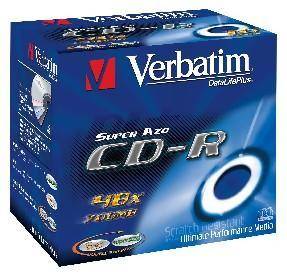 CD-R 52X 700MB 10-Pack Jewel Case Crystal