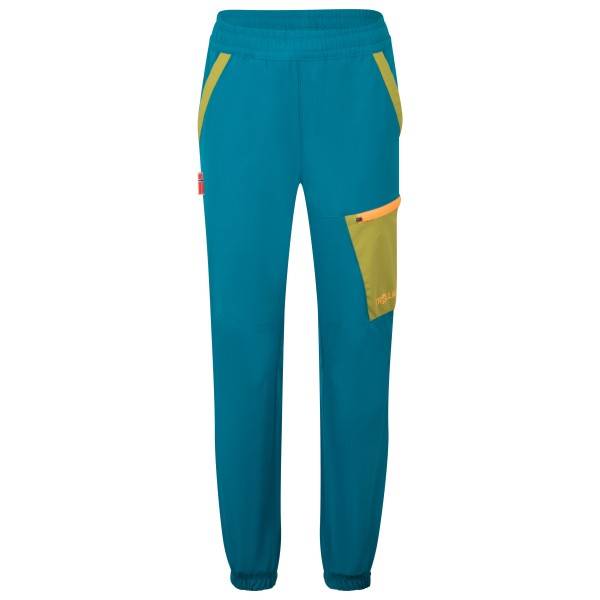 Trollkids Kid's Steinkjer Pants Trekking bukser Børn størrelse 128 farve turkis
