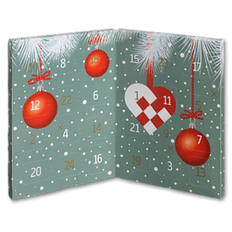 Easis Chokolade Julekalender uden tilsat sukker