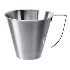 IKEA - IDEALISK kande, med mål/rustfrit stål, 1 l