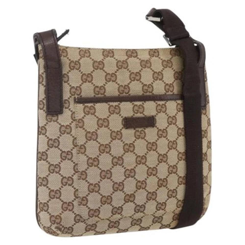 Gucci Vintage - Pre-owned Canvas Cross Body Bag Vintage - Dam - ONE Size -