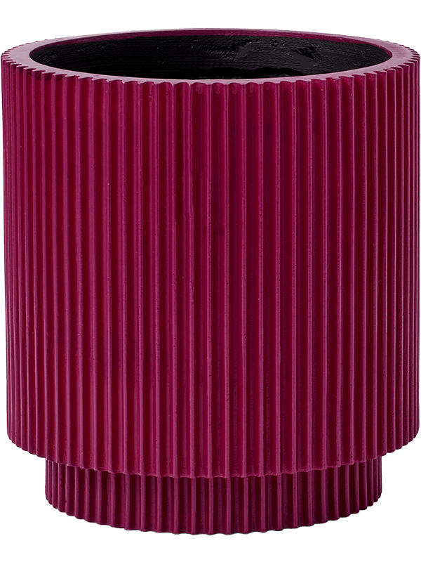 Capi Nature Groove Special - Vase Cylinder Purple (⌀15 ↕17)