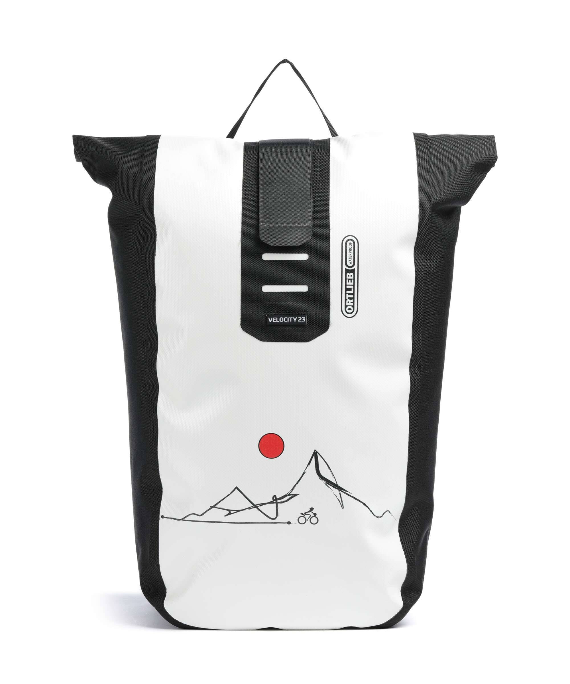 Ortlieb Velocity Design 23 Rolltop rygsæk line art