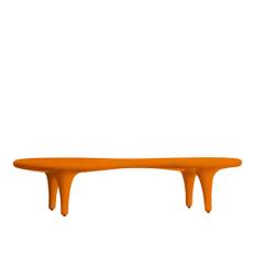 Cappellini - Orgone Table, Orange - Soffbord - Marc Newson - Orange - Syntetiskt