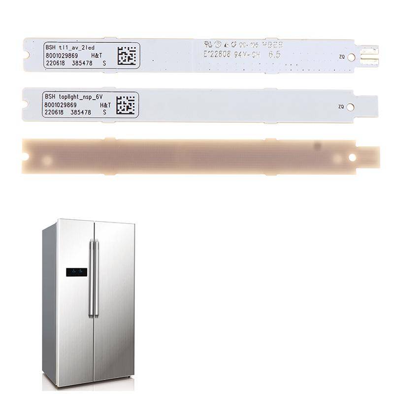 För Siemens Bosch Kylskåp DIY-tillbehör Ny Bsh 9001030205 3V Kylbelysning LED-list