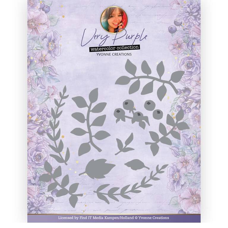 Yvonne Creations Dies - Very Purple - Branches