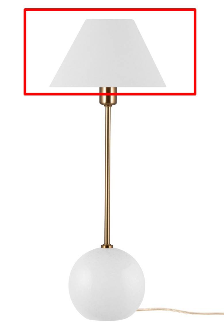 Reservskärm till 6164 Iris 20 Vit