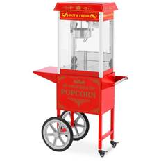 Popcornmaskine med vogn - retrodesign - 150 / 180 °C