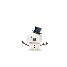 Hoptimist - Christmas snemand - Baby snowman small white/blue