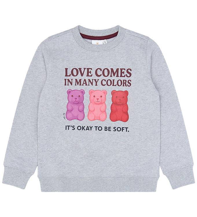 The New Sweatshirt - TnVivi - Light Grey Melange - The New - 11-12 år (146-152) - Sweatshirt