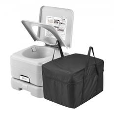 VEVOR Bærbar Toilet Flush Travel Camping 3,2 Gal Kommode Potte Udendørs Indendørs