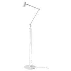 IKEA - NYMÅNE gulv-/læselampe, hvid