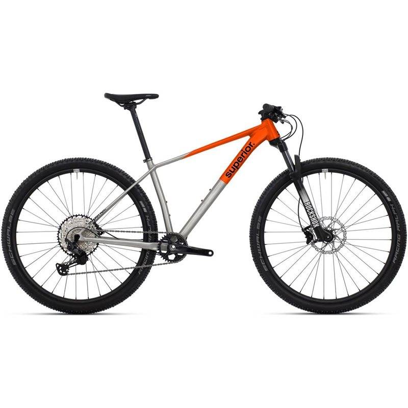 Hardtail MTB Superior XP 6.2 Gloss Brushed Alu/Red (XL)