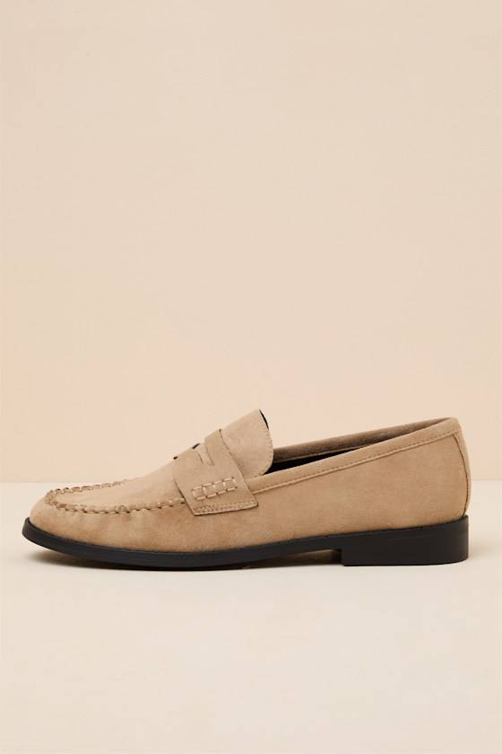 Prep Sand Suede Loafers
