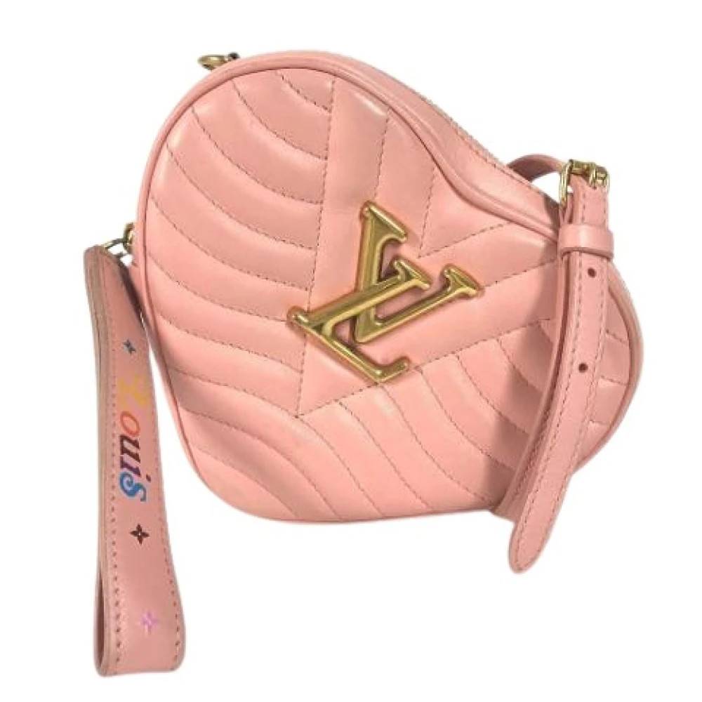 Louis Vuitton Vintage Pre-owned Pochette Clutch Bag - Vintage - Dame - Lyserød - ONE SIZE - Uld