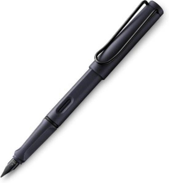 LAMY Lamy fountain pen F fine safari steel black L0E2-F
