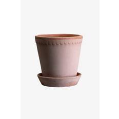 Bergs Potter - Krukke med underskål Helena RAW, diameter 18 cm - Rosa