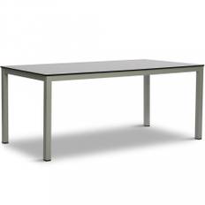 Underhållsfritt matbord i högtryckslaminat och aluminium - 180cm