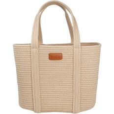 Lovelies Sabadi Tote BAG - W45 X H30 D30 CM Dam Stl. Axelremsväskor Från Magasin - Latte (OS)