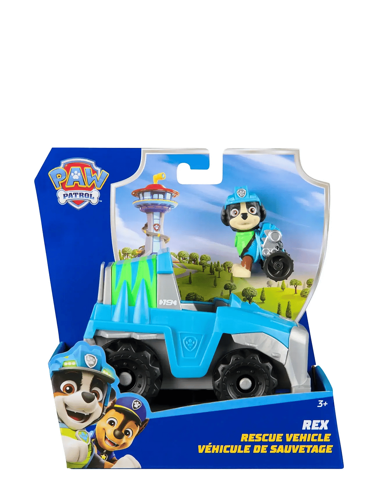 Paw Patrol Paw Patrol Basic Vehicle 2.0 - Rex - Multi/patterned - ONE SIZE