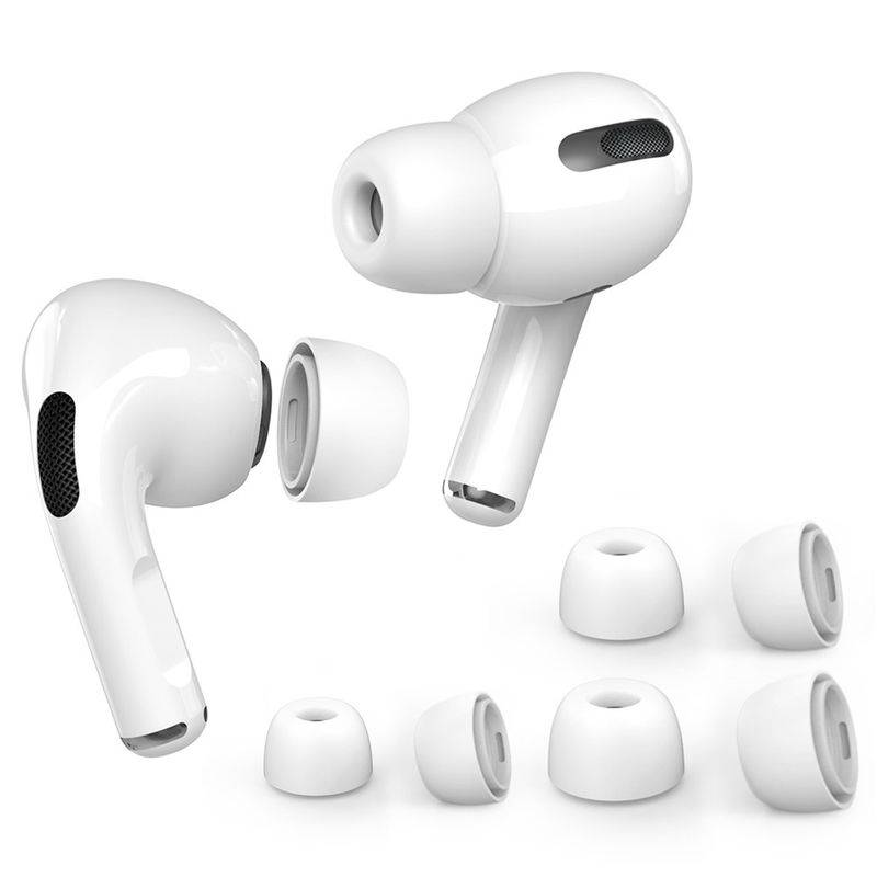 AirPods Pro ørepropper i silikone – passer til AirPods Pro 2, S M L størrelser
