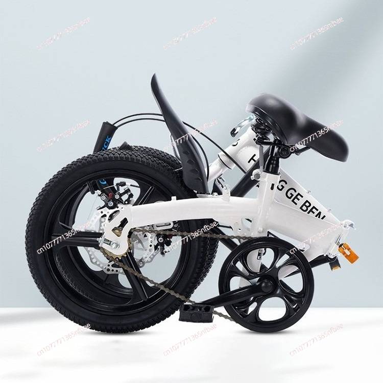 20 Inch Folding Bike for Adults – Lightweight 7-Speed Bicycle for Students Men Women Gift