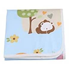 Baby Changing Mat Cotton Urine Mat Waterproof Diaper Nappy Cover Bedding Changing Cover Pad for Newborn Infant Toddler(#1)