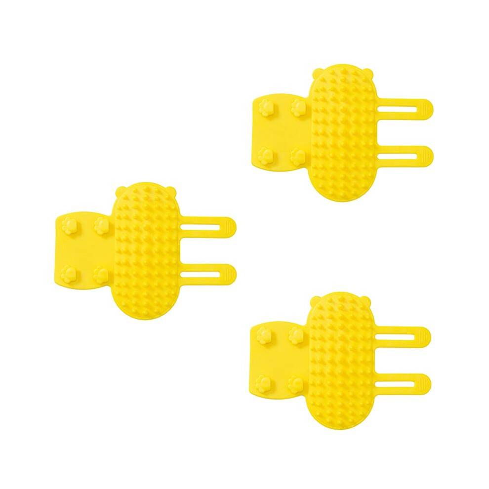 Cat Scratching Massage, Cat Scratching Board, Pet Toys, Silicone Scratching, Cat Toy Table Leg Strap Yellow