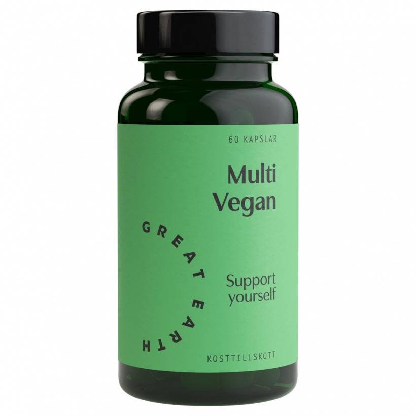 Multi Vegan Multivitamin 60 kapslar