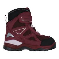 Ecco Vinterstøvler - Snow Mountain - BLACK/RED PLUM/DARK RUBY - Ecco - 31 - Vinterstøvle