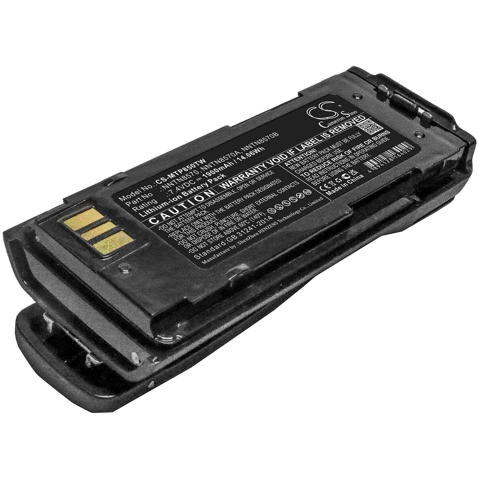 Batteri till Motorola MTP8500 mfl - 1.900 mAh