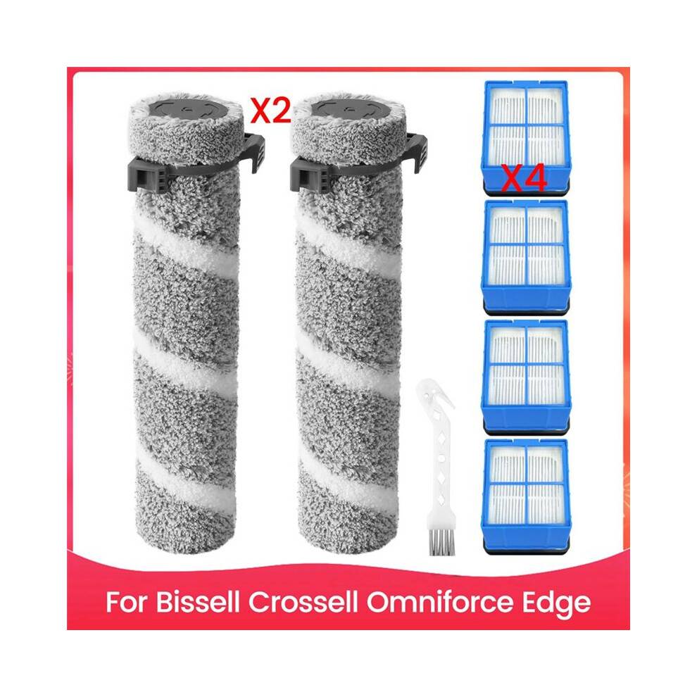 3930F 3933 3930 Brush Roll Filter Replacement Set for CrossWave OmniForce Hard Floor Cleaner Wet Dry Vacuum