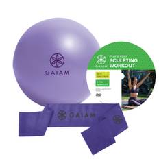 Gaiam Begynder Pilates Sæt m. DVD