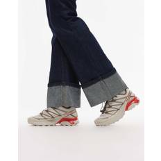 Salomon - Xt-Pathway 2 - Grå og røde sneakers - 40