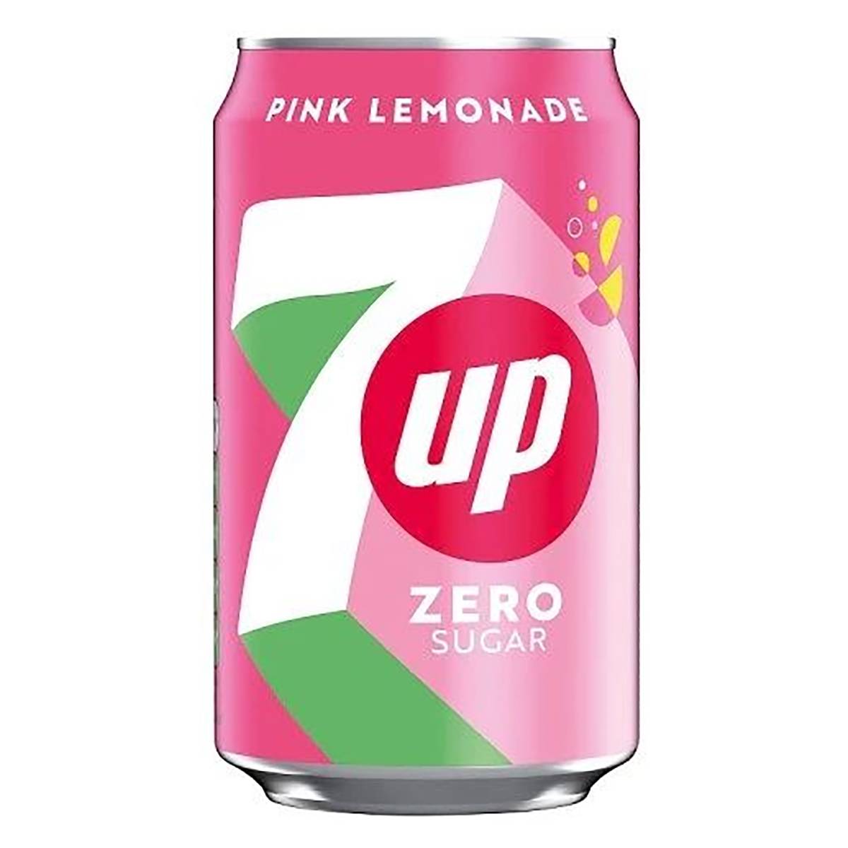 7-UP Pink Lemonade Zero USA 330ml - 12-pack