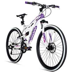 Bergsteiger Kodiak 24 Zoll, 26 Zoll, 29 Zoll Mountainbike, Scheibenbremse, 21 Gang-Schaltung, Vollfederung, Fully MTB für Jungen, Mädchen, Damen & Herren