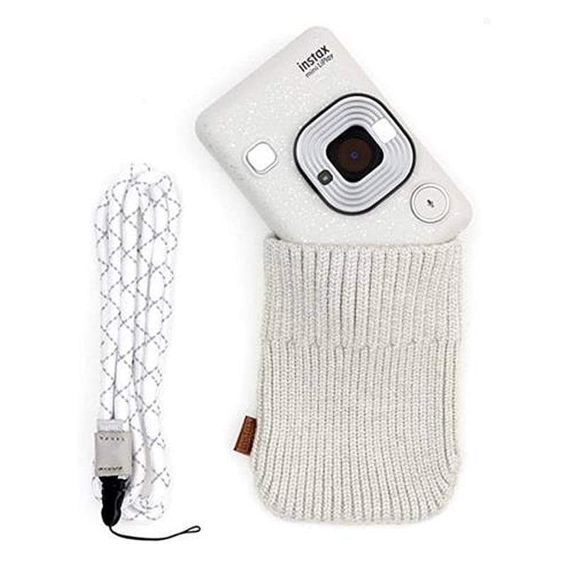 Fuji - Instax Mini Liplay Accessory Kit Bundle - Klar til levering - Stone White