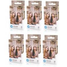 Uniplus telefonfototryck hp sprocket zink foton papper klibbigt fotopapper 2*3 tums ögonblicksbilder klistermärke färgpapper - 60 ark