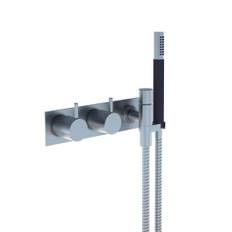 Vola 673RK duschset, vattenbesparande, stål