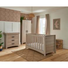 CuddleCo Isla 3 Piece Nursery Set Ash