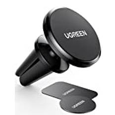 UGREEN Magnetisk Bilhållare för Luftventil 360 Magnet Monterat Handsfree Mobilhållare Clip Kompatibelt för iPhone 15 Pro Max Plus 14 13 Galaxy F34 S23 Ultra Huawei Mate 60 Pro Redmi K60 Ultra etc.