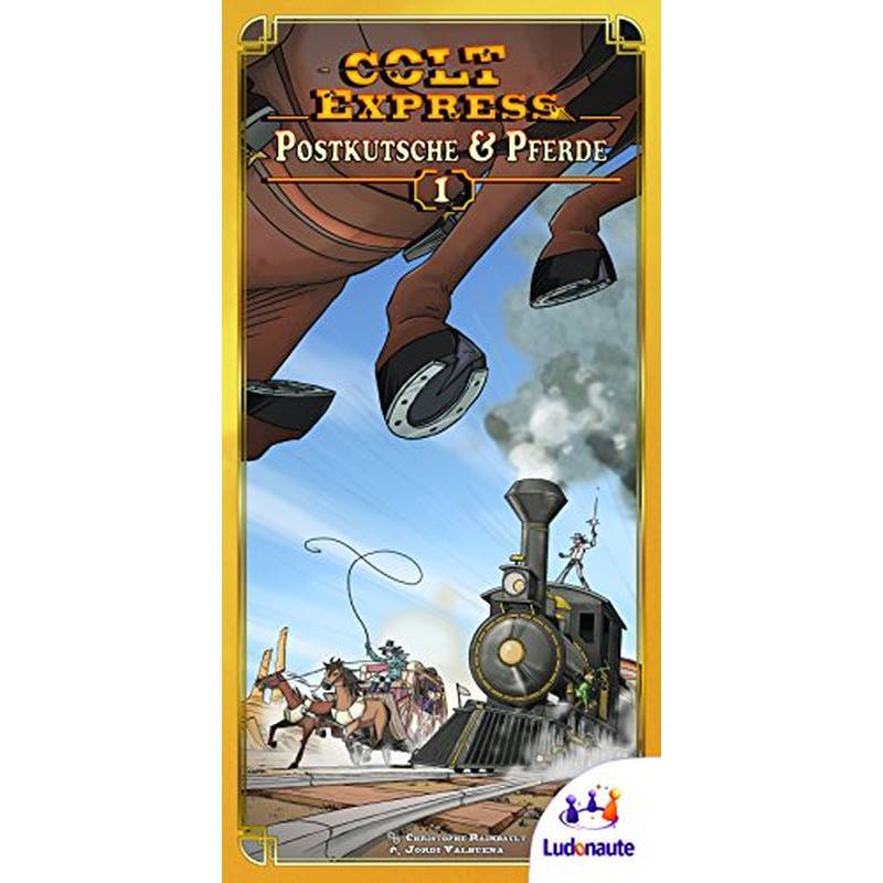 Asmodee Colt Express - Postkutsche & Pferde, Erweiterung,...
