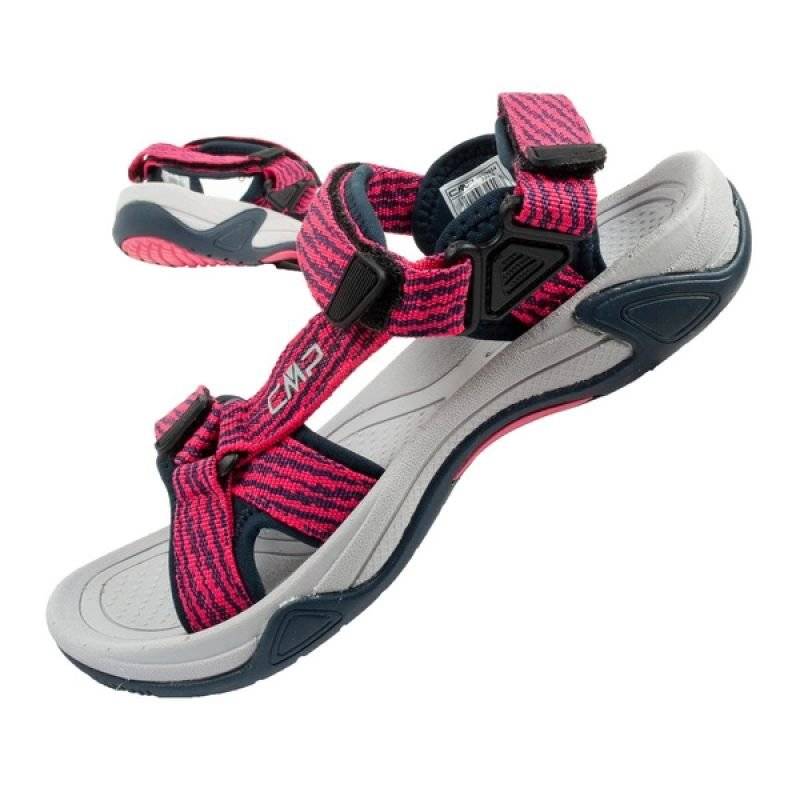 CMP Hamal Jr. Hiking Sandals 38Q9954 32CG for Youth, Pink and Navy Blue - 35 (35)
