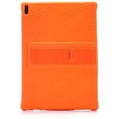 Mjukt fodral för lenovo tab 4 10 tb-x304f tb -x304n tb -x304l silikonstativfodral för lenovo tab 4 10 plus tb -x704l tb -x704f/ n - orange