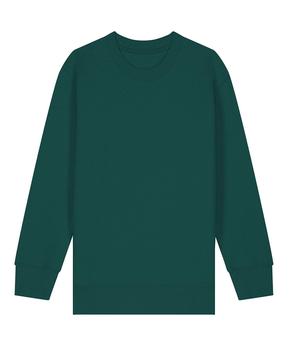 Organic Colours Kids Crew Sweatshirt - 3/4 Years / Glazed Green (3/4 Years)